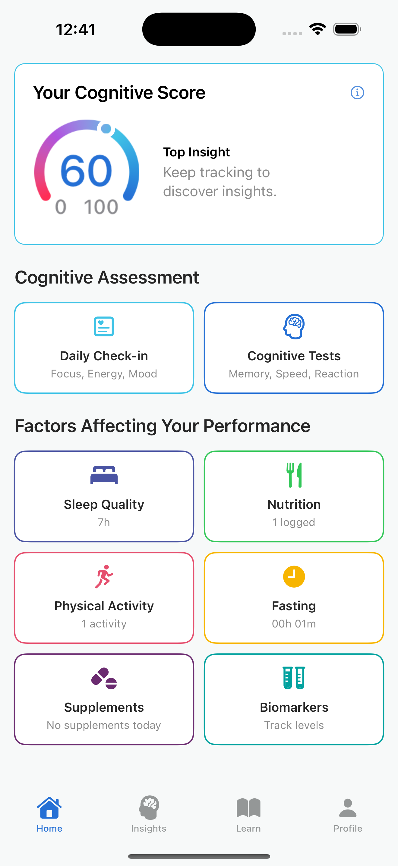 MindWhet app screenshot
